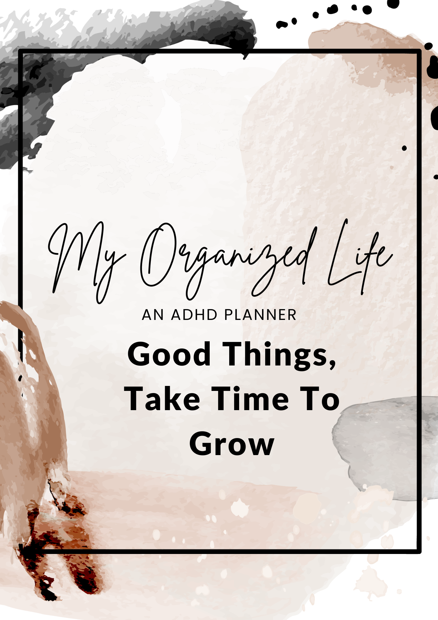 ADHD My Organized Life Planner PLR
