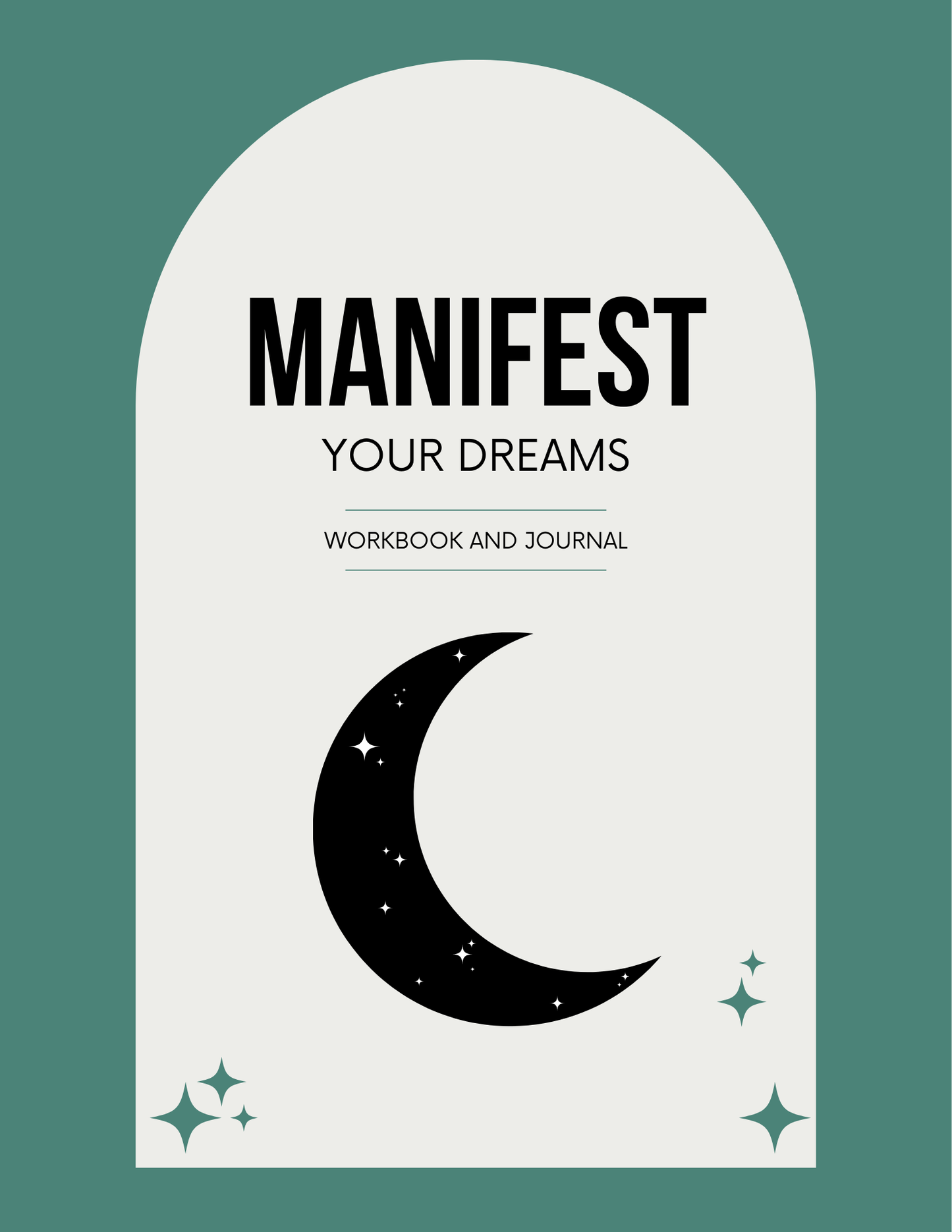 Manifest Your Dreams Workbook and Journal PLR