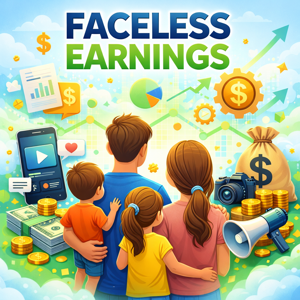 Faceless Earning: What It Is & How Families Use It
