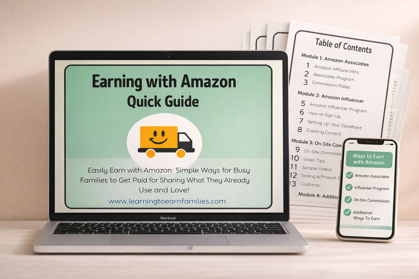 Earning with Amazon Quick Guide