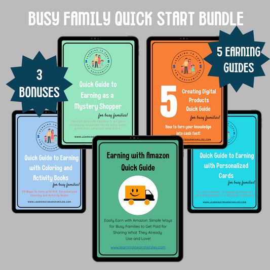 Busy Family Quick Start Bundle