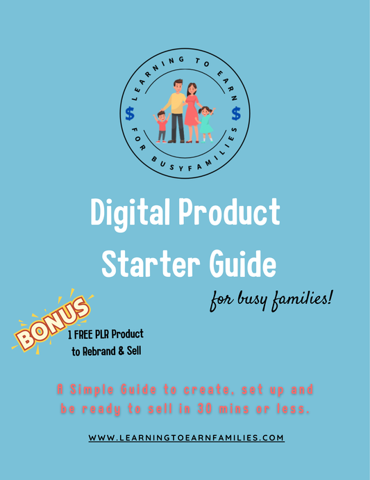 Digital Product Starter Guide